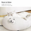 Semi-Enclosed Washable Pet Bed for Cats & Dogs