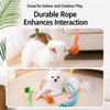 Rope Tug and Treat-Dispensing Dog Toy