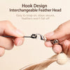 Long-Handle Feather Cat Teaser Wand