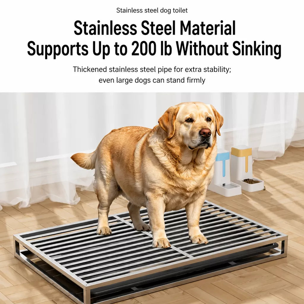 Stainless Steel Dog Potty Tray