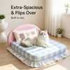 All-Season Waterproof Cat Bed with Removable Washable Cushion