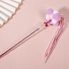Fairy Cat Teaser Wand with Pom-Pom Toy