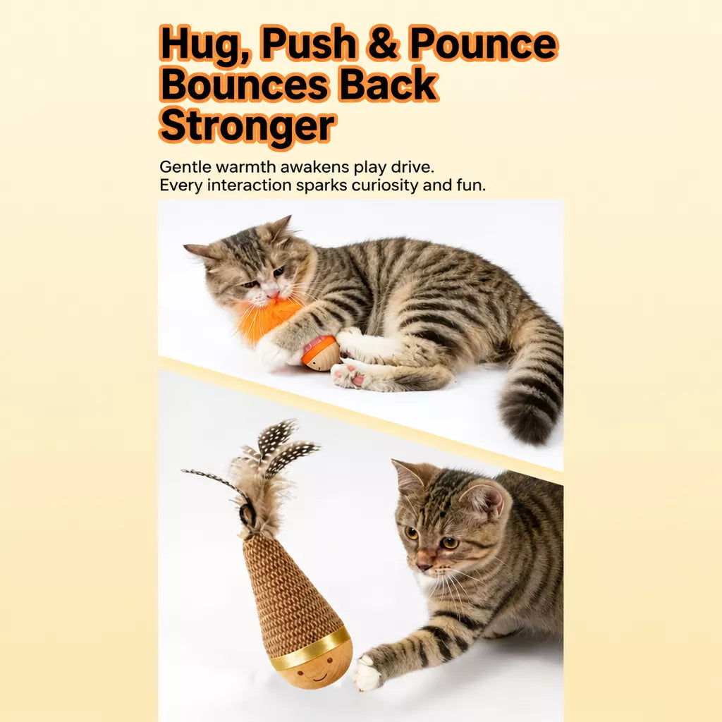 Interactive Wobble Toy for Dogs and Cats