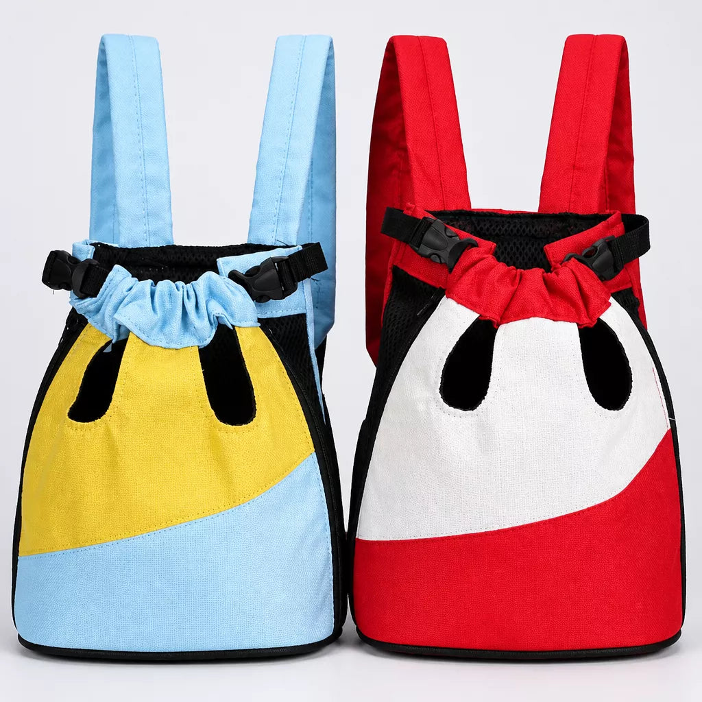 Front-Carry Pet Carrier Backpack for Small Dogs and Cats