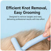 Long- and Short-Tooth Pet Rake Comb for Dogs and Cats