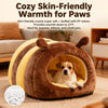Enclosed Cat & Small Dog Bed
