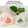Washable Indoor Pet Tent Bed for Cats & Dogs