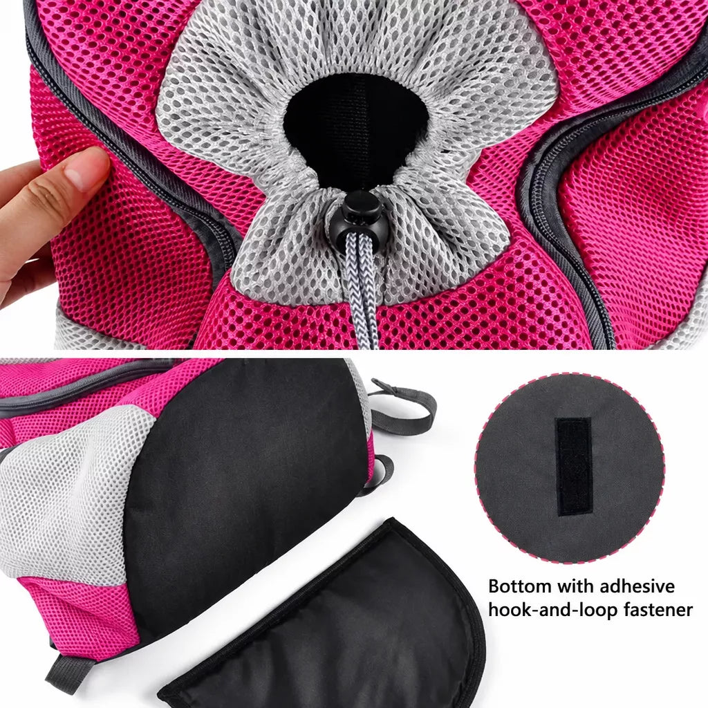 Breathable Pet Carrier Backpack for Small Dogs and Cats