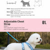 78.7-Inch Nylon Round Dog Leash for Small to Medium Dogs