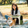 Canvas Pet Carrier Backpack for Cats and Dogs