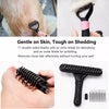 Long-Hair Dog Grooming Rake Brush for Large Breeds