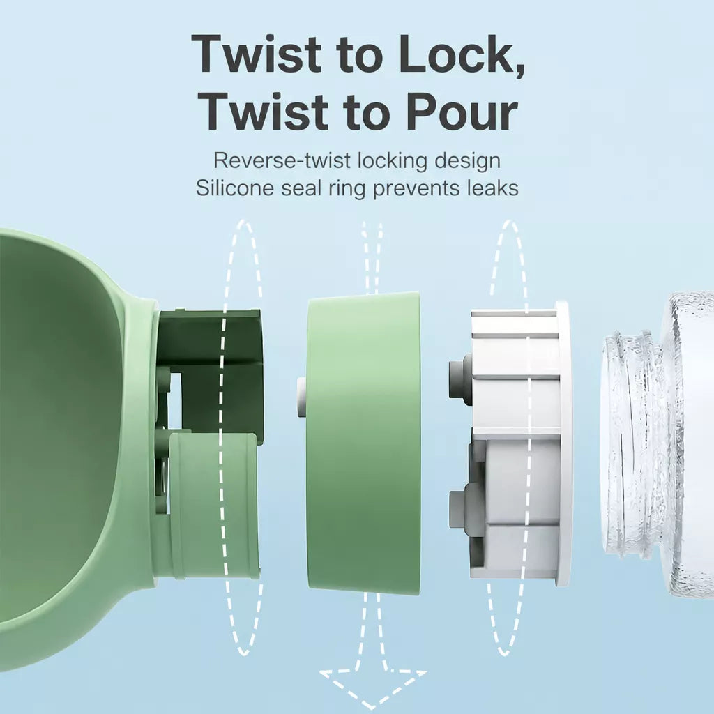 Portable Foldable Dog Water Bottle