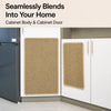 Wall-Mountable Cat Scratching Mat for Vertical Scratching