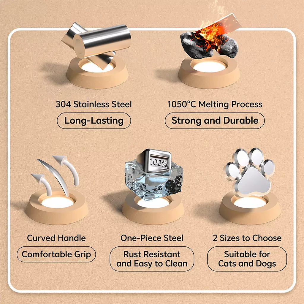 Stainless Steel Nail Clippers for Cats and Medium to Large Dogs