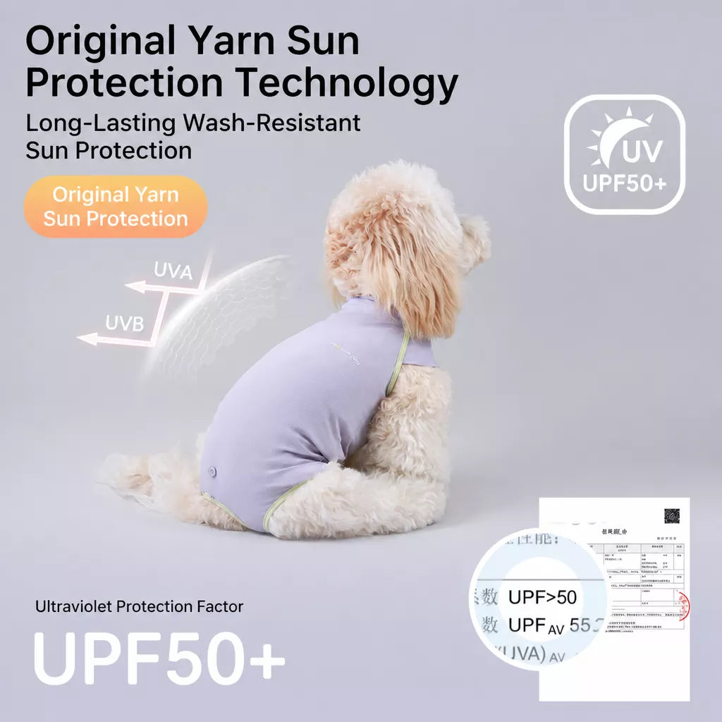 Lightweight Sleeveless Everyday Pet Shirt for Dogs and Cats