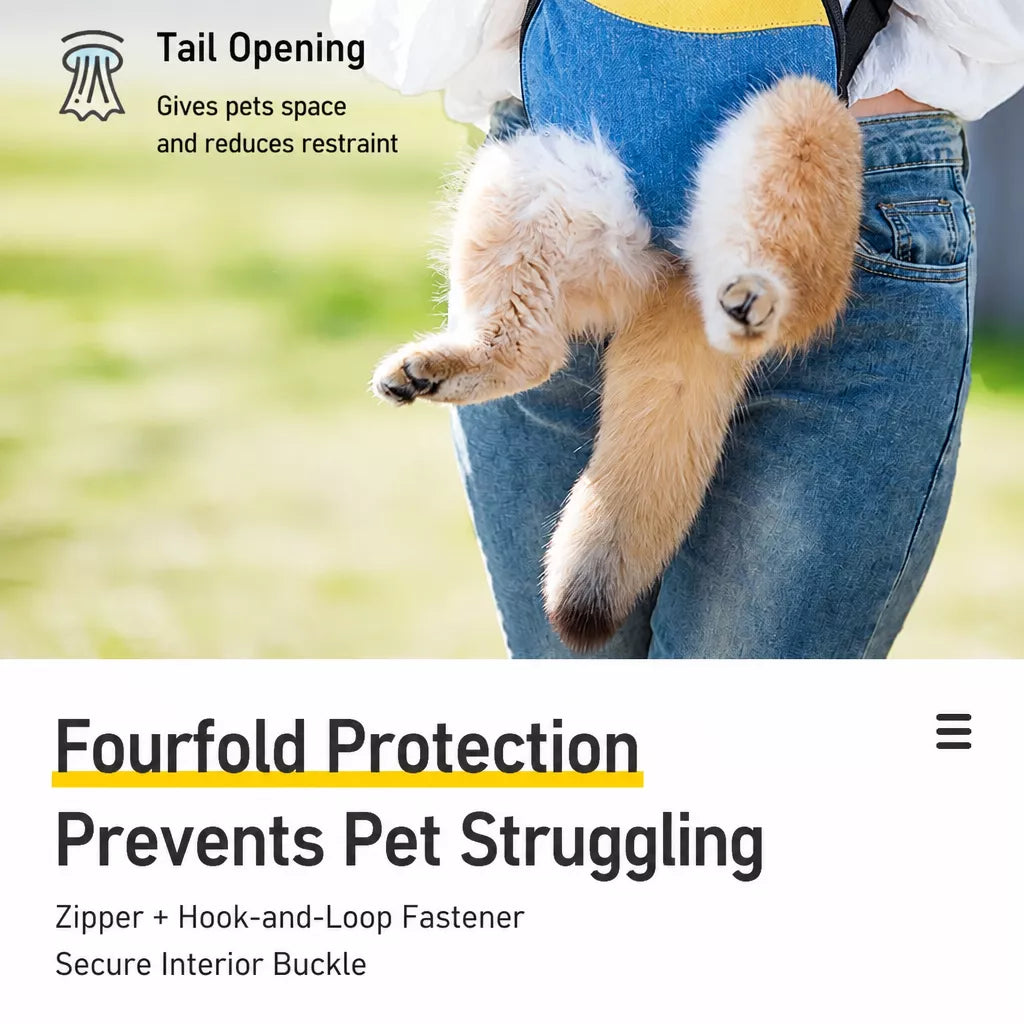 Front Carrier Backpack for Small Dogs and Cats