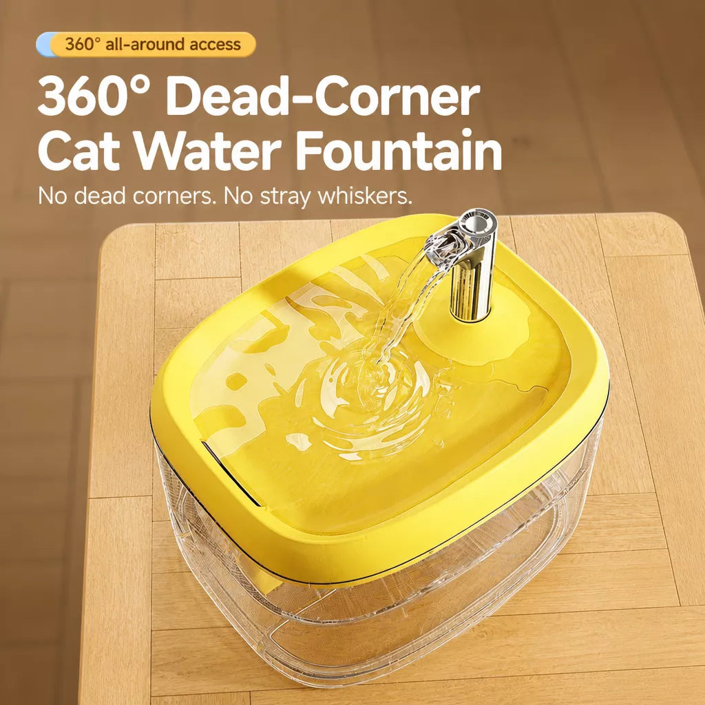 Automatic Pet Water Fountain with Circulating Water, 1.5 L