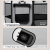 Foldable Enclosed Pet Bed for Cats and Dogs