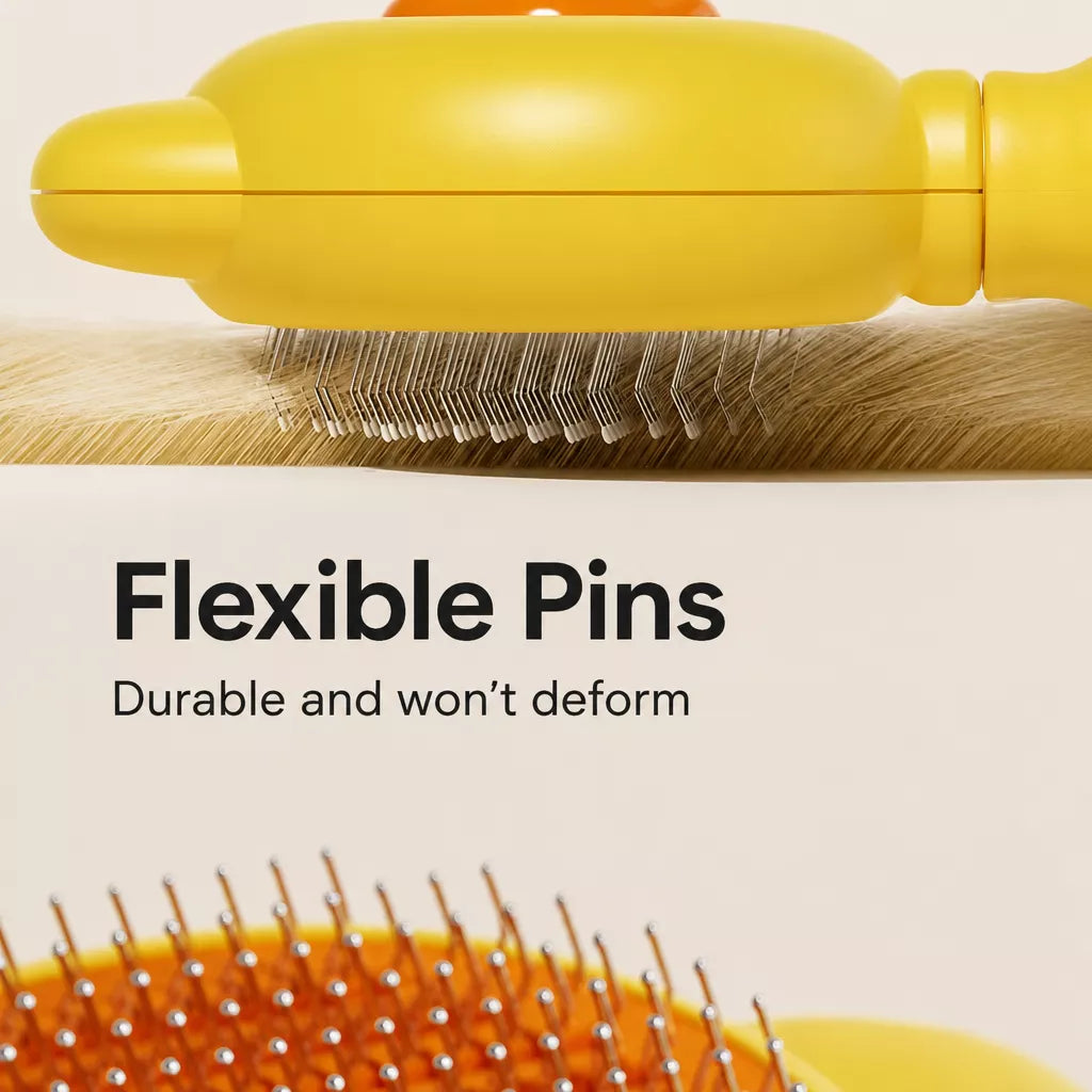 Slicker Brush for Long-Haired Dogs and Cats | PawMerry