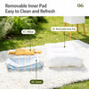 Striped Washable Pet Bed Mats