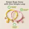 Adjustable Nylon Pet Collar with Wooden Accent and Bell