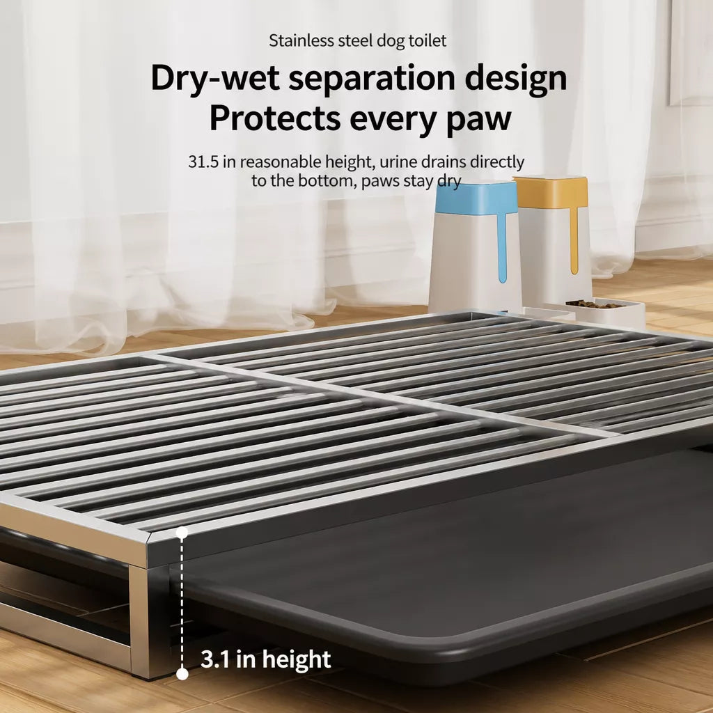 Stainless Steel Dog Potty Tray