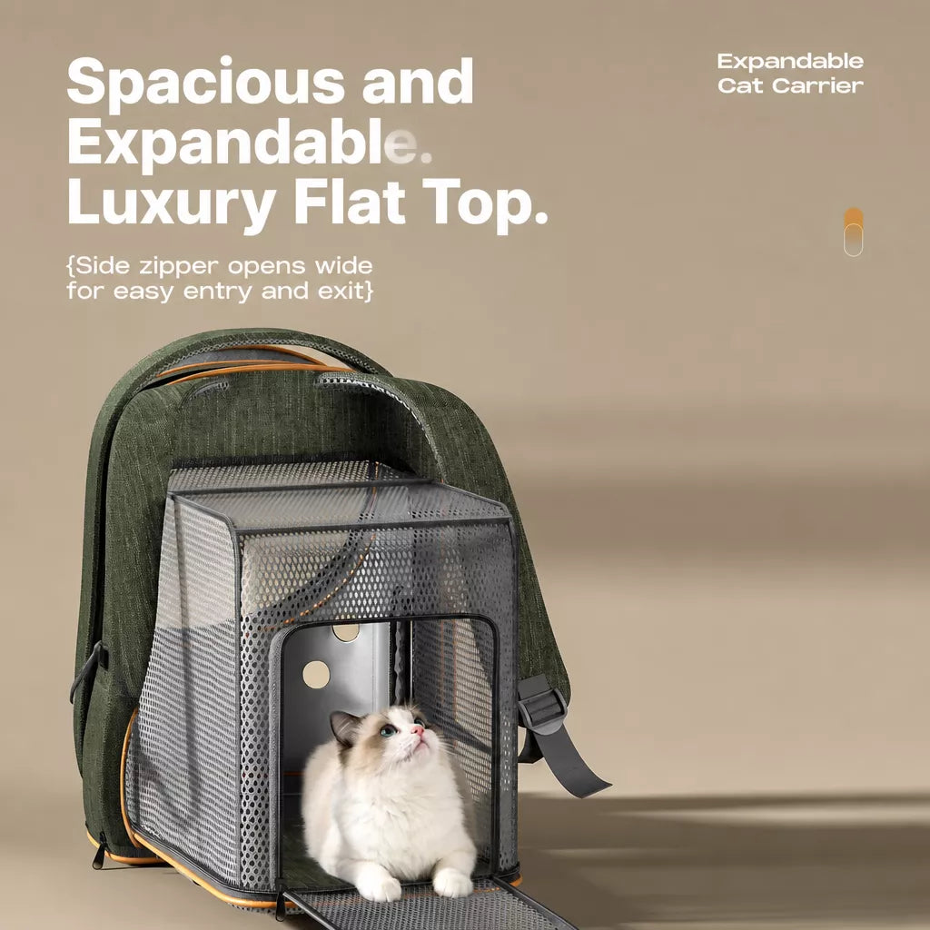Pet Carrier Backpack with Panoramic Window