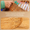 Woven Pet Bed for Cats and Small Dogs