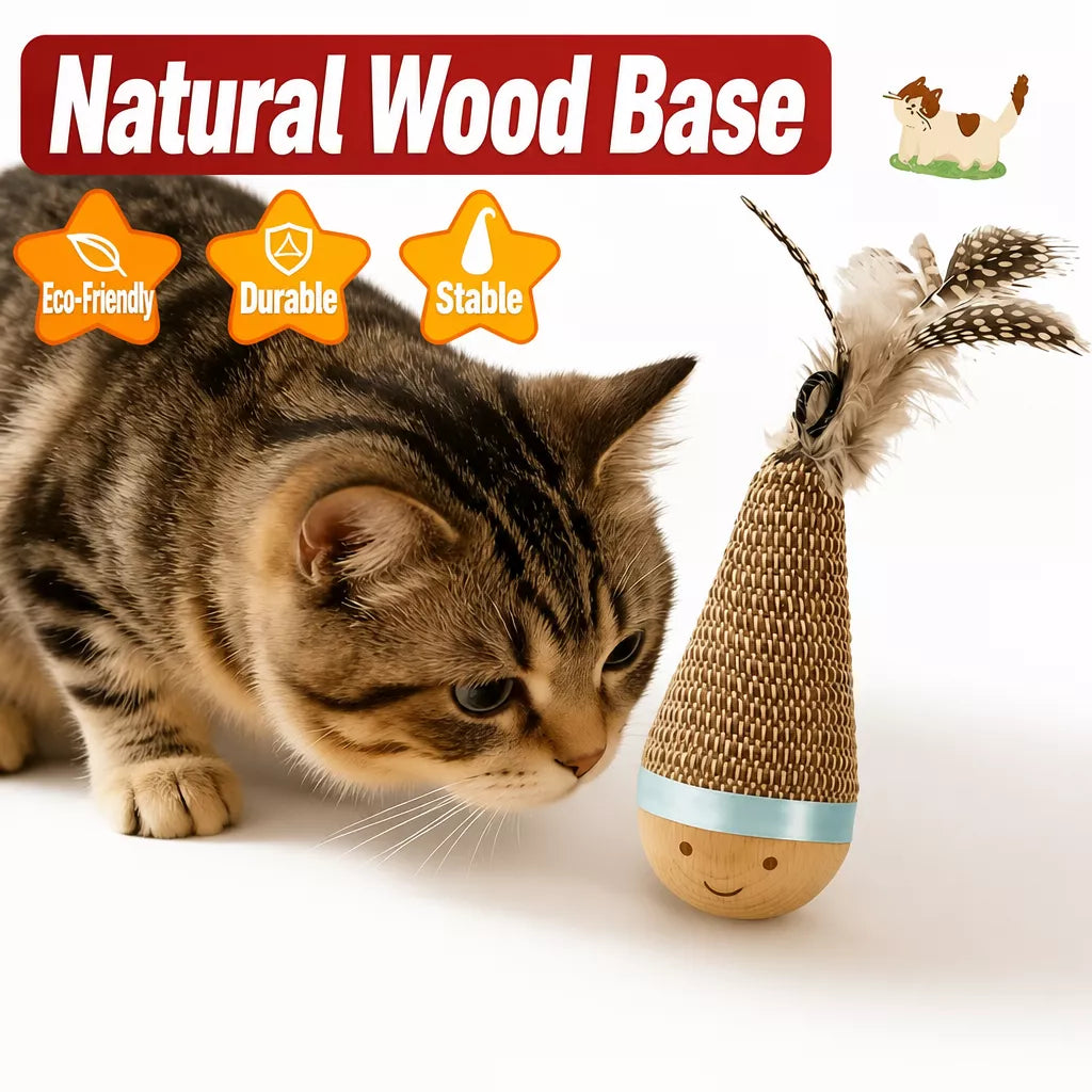 Interactive Wobble Toy for Dogs and Cats