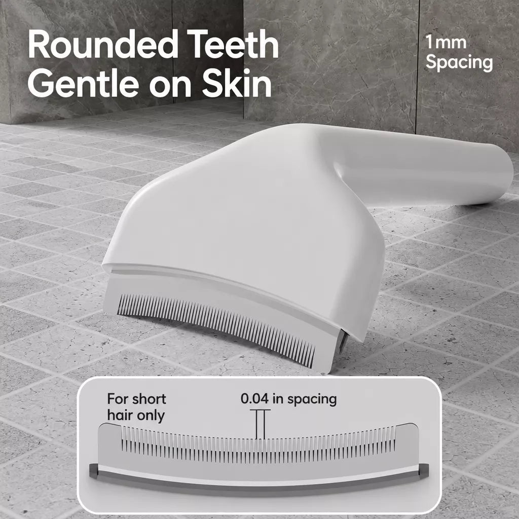 Curved-Tooth Thinning Comb for Cats and Dogs