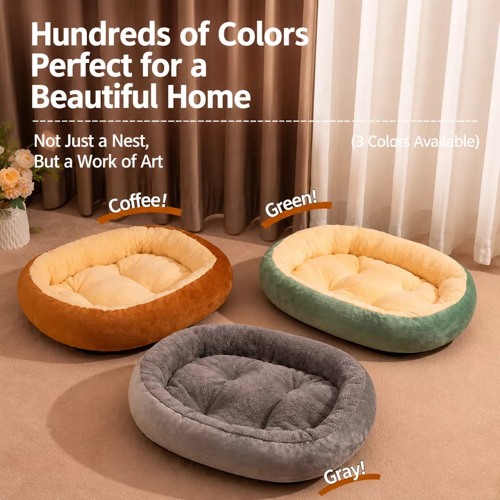 Fleece Pet Bed for Cats and Dogs