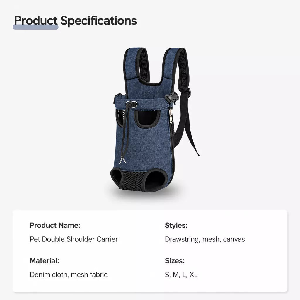 Breathable Mesh Pet Carrier Backpack
