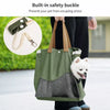 Canvas Crossbody Pet Carrier for Cats and Small Dogs