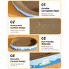 Kraft Paper Cat Scratcher Lounge for Scratching and Resting