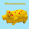 Pig-Shaped Squeaky Dog Toy