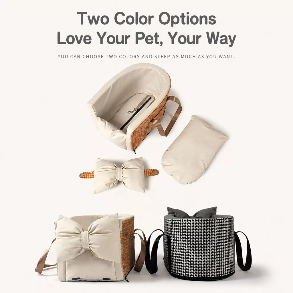 Center Console Pet Car Bed for Small Dogs and Cats