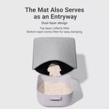 Double-Layer Cat Litter Mat