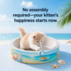 Corrugated Cardboard Cat Scratcher Bed