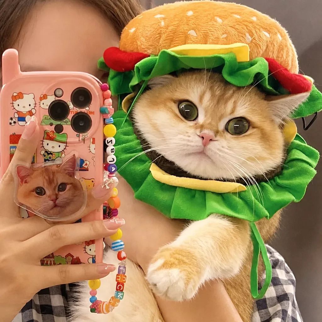 Character Pet Costume Hats for Cats and Dogs