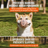 Soft Mesh Dog Muzzle with Plastic Guard