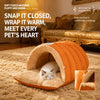 Enclosed Pet Bed for Cats and Small Dogs | Covered Nest