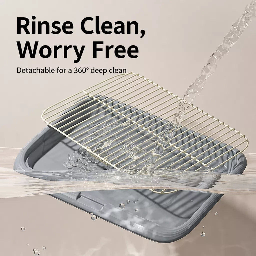 Portable Dog Potty Tray with Scoop