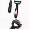 Long-Hair Dog Grooming Rake Brush for Large Breeds