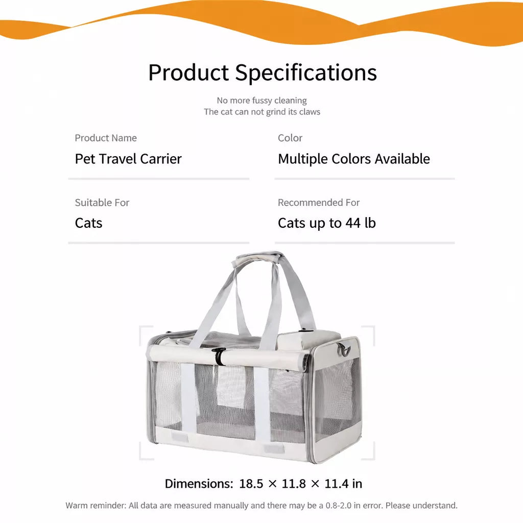 Breathable Cat Carrier Backpack