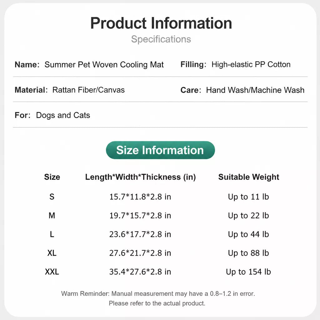 All-Season Pet Bed for Cats and Dogs