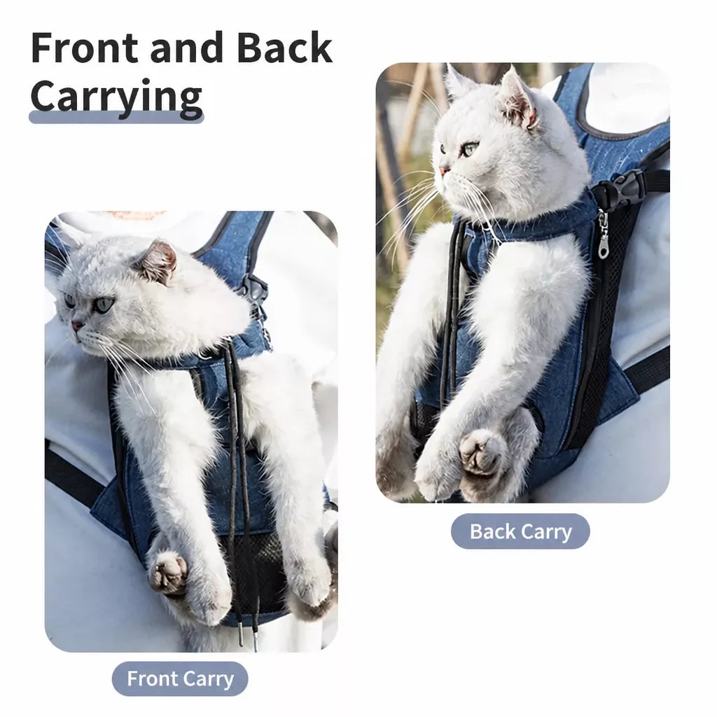 Breathable Mesh Pet Carrier Backpack