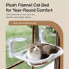 Transparent Foldable Capsule Window Cat Bed