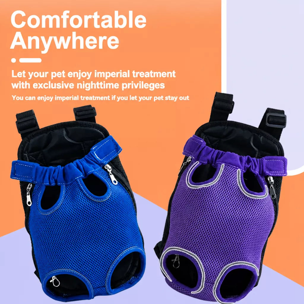 Mesh Pet Carrier Backpack for Cats and Small Dogs