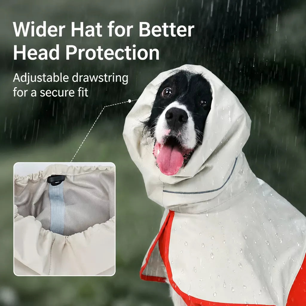 Two-Piece Dog Rain Suit