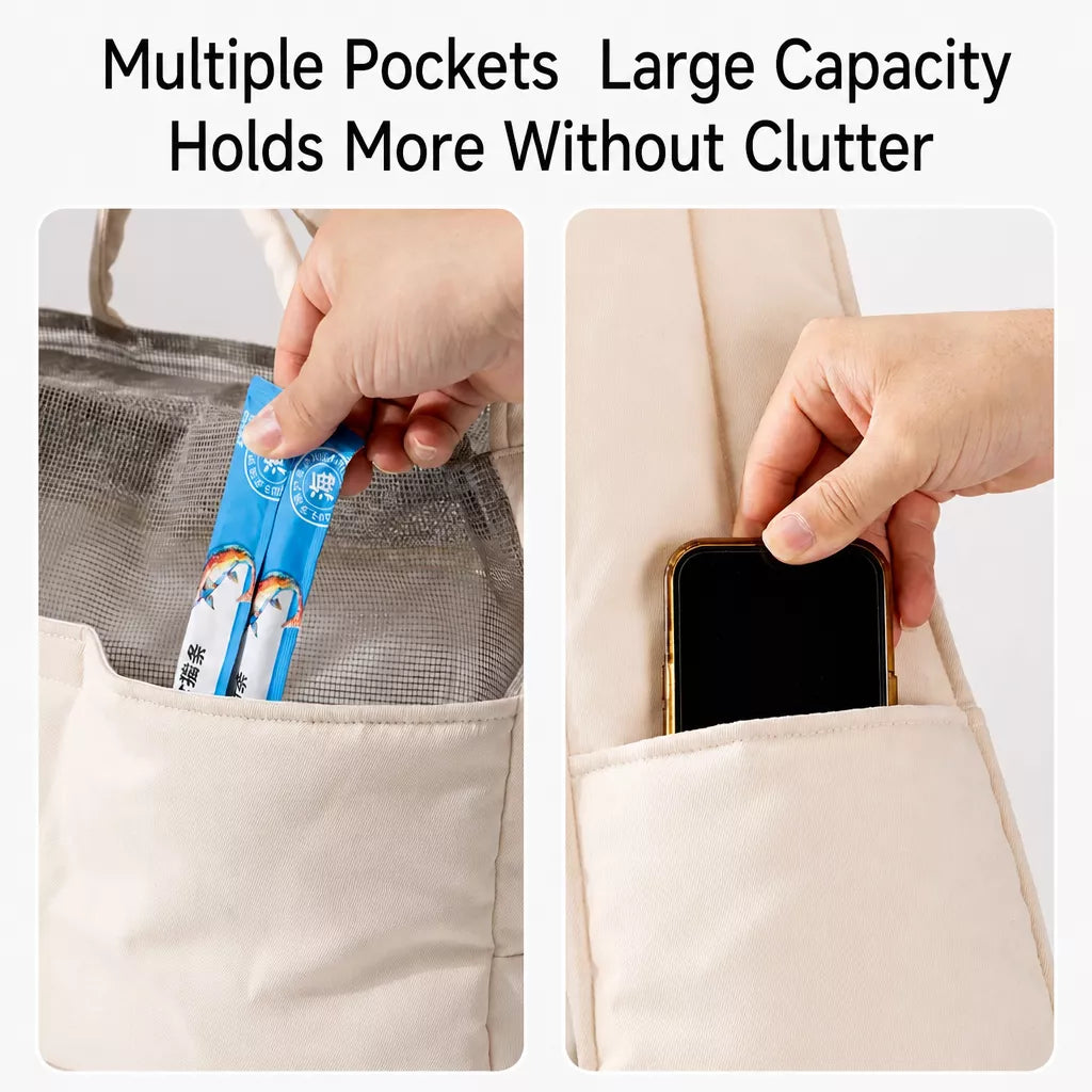 Pet Carrier Backpack & Shoulder Bag for Small Dogs and Cats